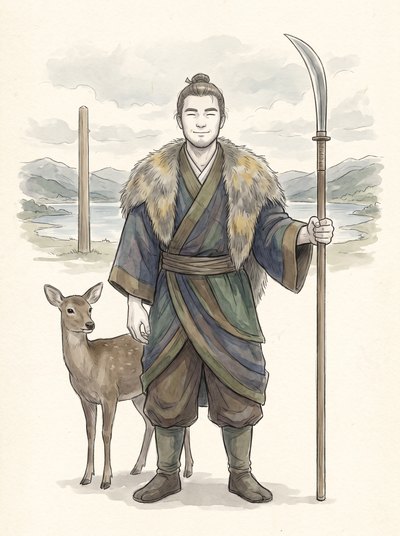建御名方神のイメージイラスト