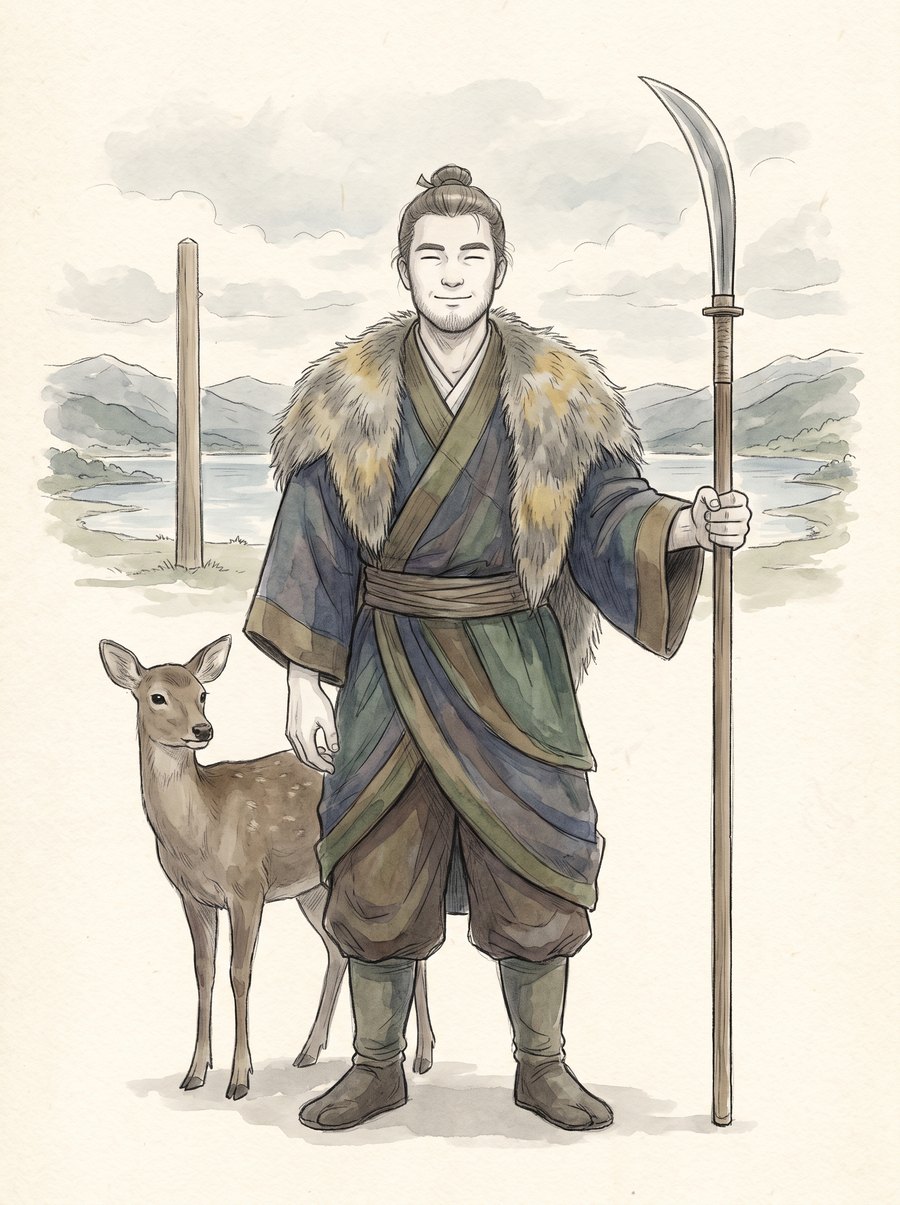 建御名方神のイメージイラスト