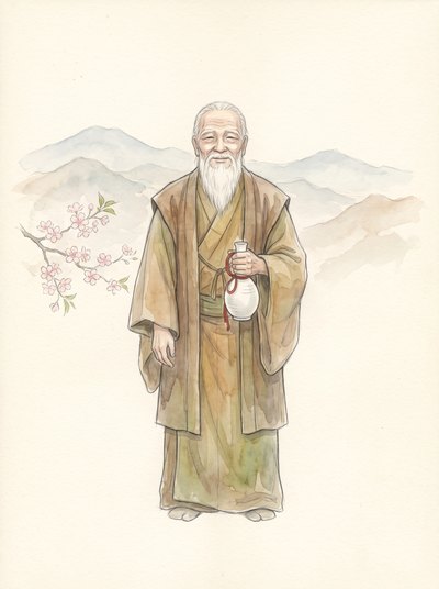 大山祇神のイメージイラスト