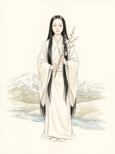 菊理媛神のイメージイラスト