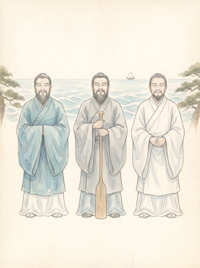 住吉三神のイメージイラスト