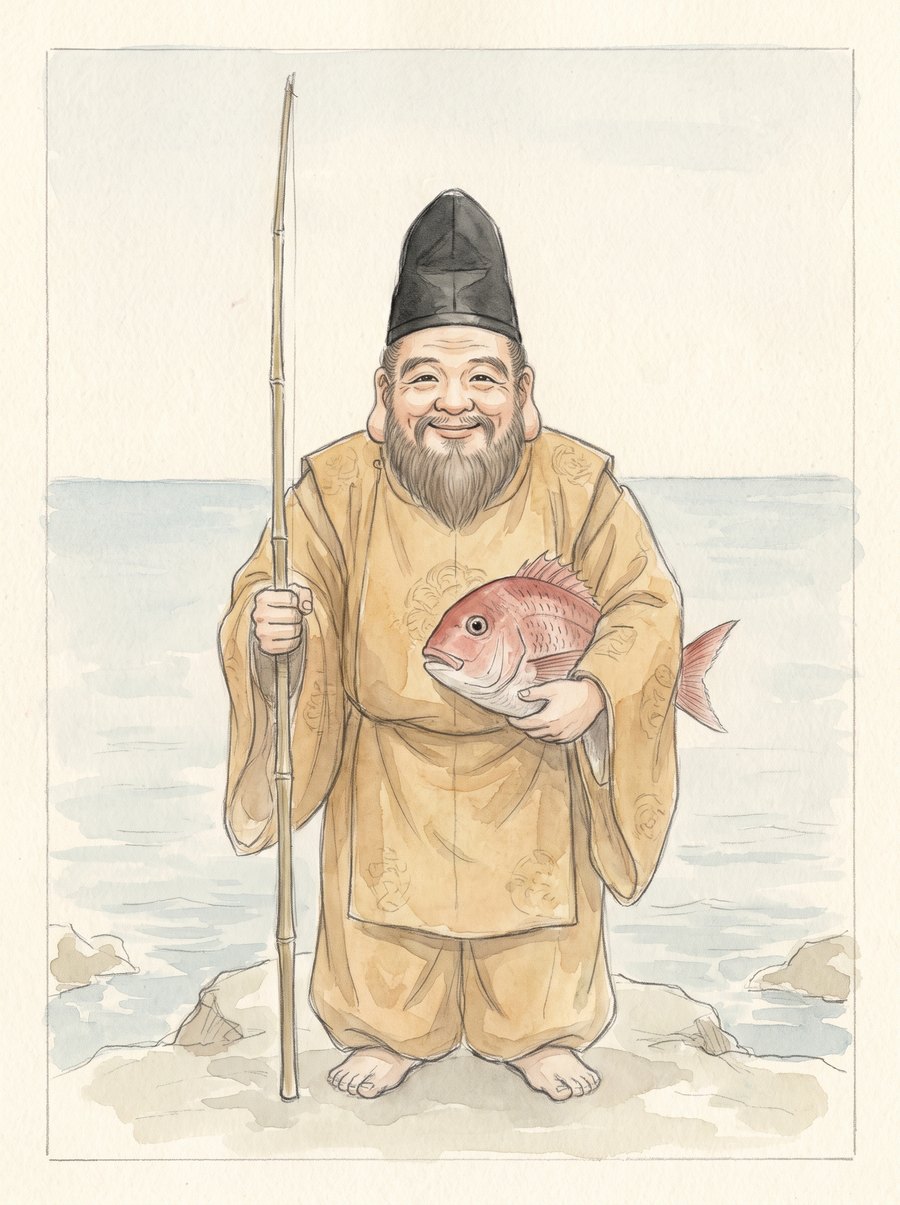 事代主神のイメージイラスト