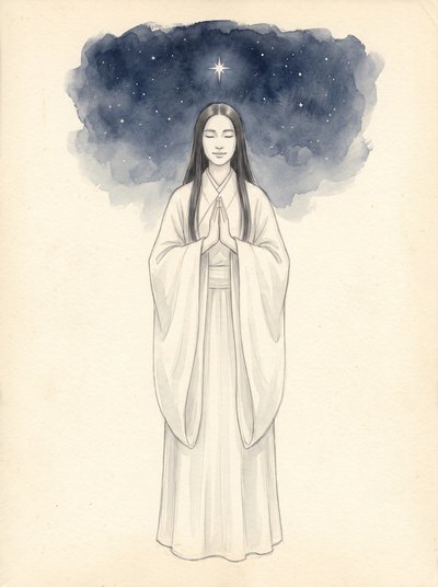 天之御中主神のイメージイラスト