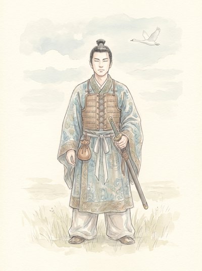 日本武尊のイメージイラスト