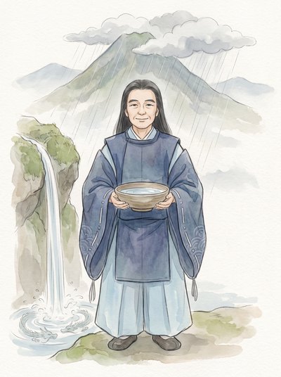 高龗神のイメージイラスト
