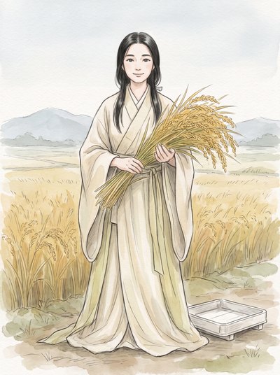 豊受大御神のイメージイラスト
