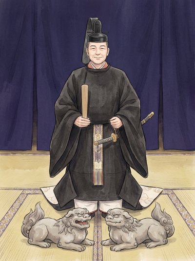 徳川家康公のイメージイラスト