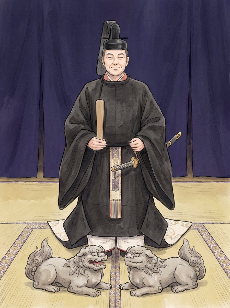 徳川家康公のイメージイラスト