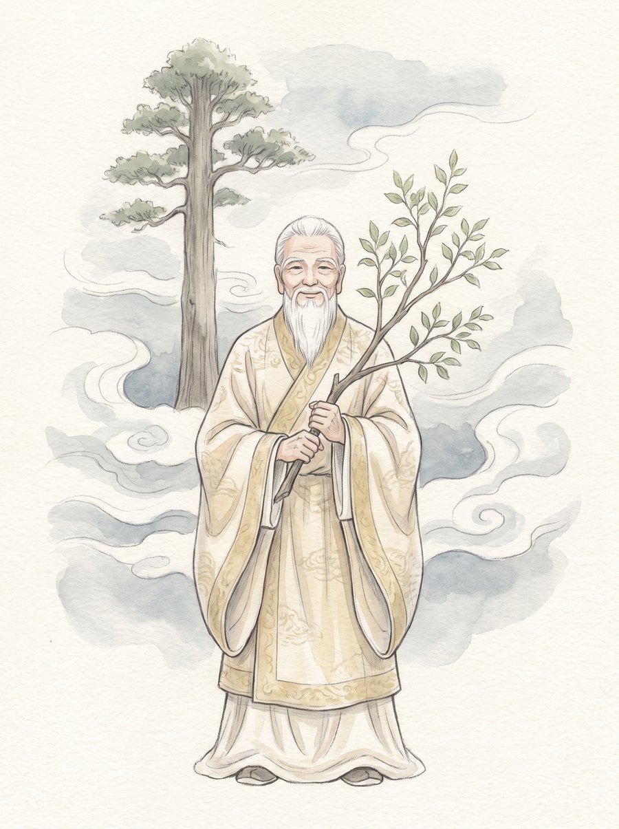 高皇産霊神のイメージイラスト