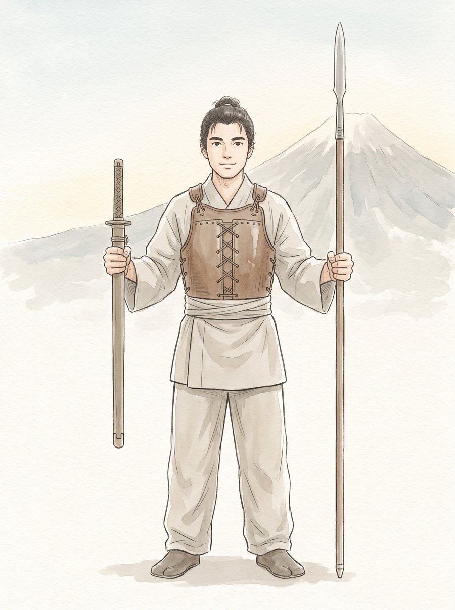 豊城入彦命のイメージイラスト