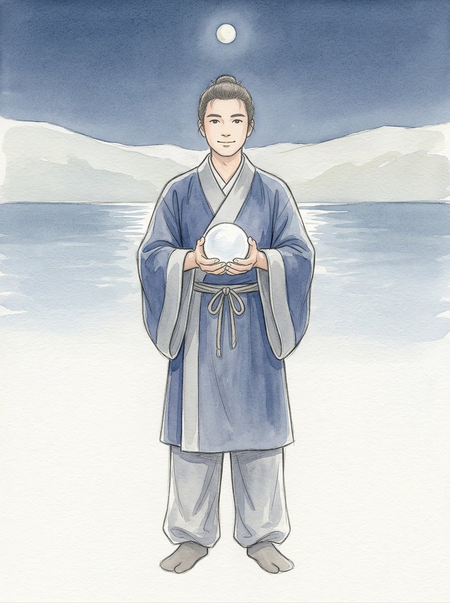 月読命のイメージイラスト