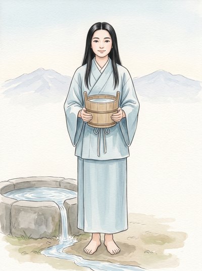 罔象女神のイメージイラスト