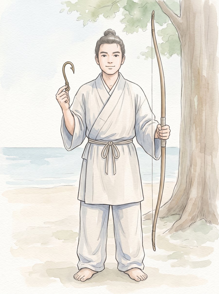 彦火火出見尊のイメージイラスト