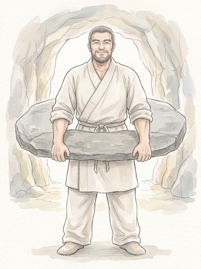 天手力雄命のイメージイラスト