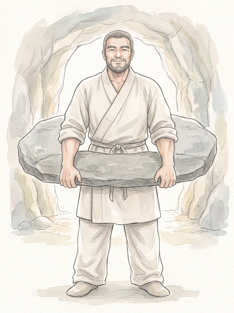 天手力雄命のイメージイラスト