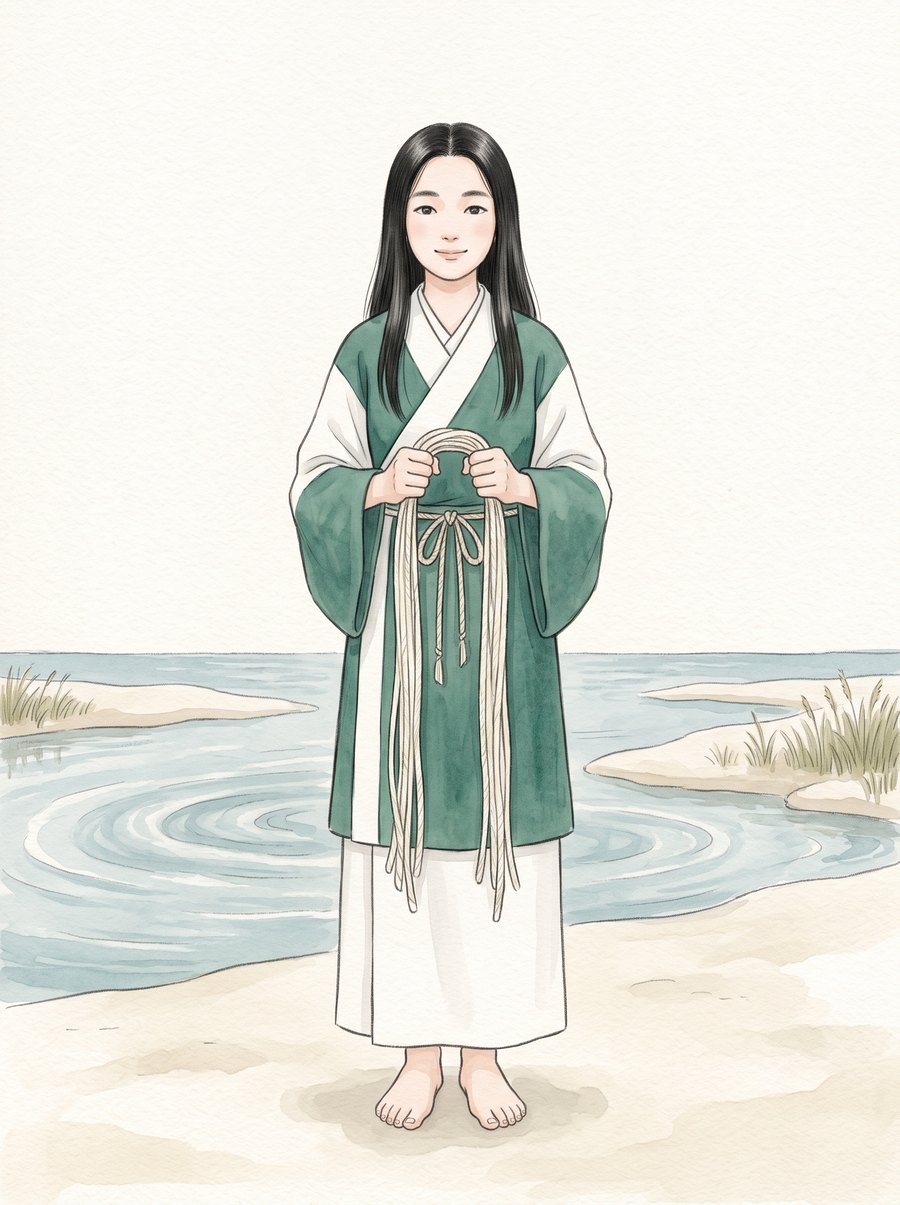 速秋津姫命のイメージイラスト