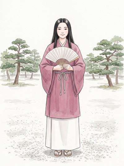 大宮姫命のイメージイラスト