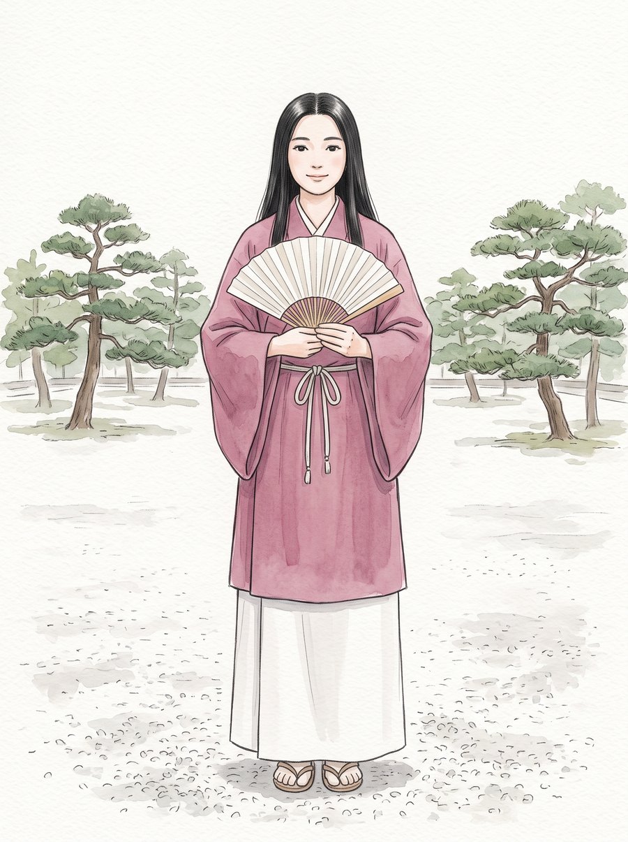 大宮姫命のイメージイラスト