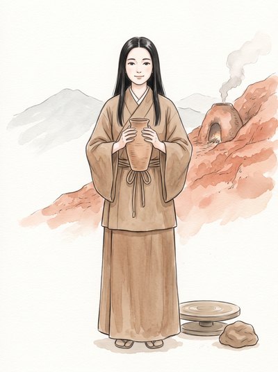 埴山姫神のイメージイラスト