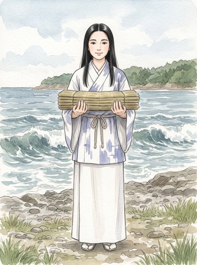 弟橘姫命のイメージイラスト