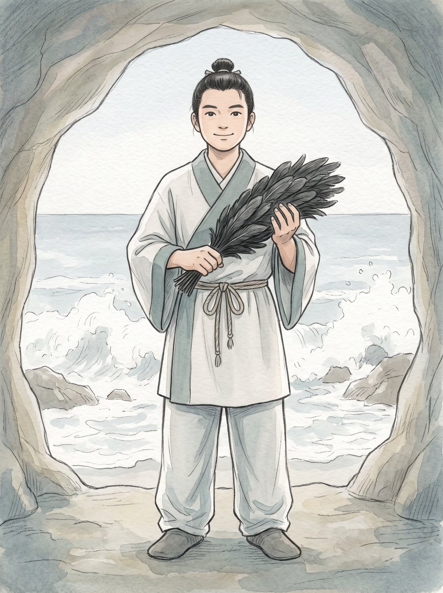鵜葺草葺不合命のイメージイラスト