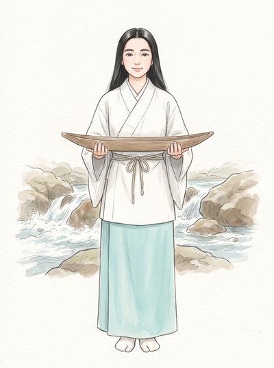 瀬織津姫神のイメージイラスト