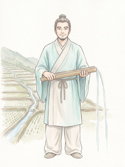天水分神のイメージイラスト