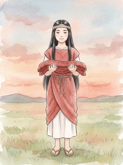 下照姫命のイメージイラスト