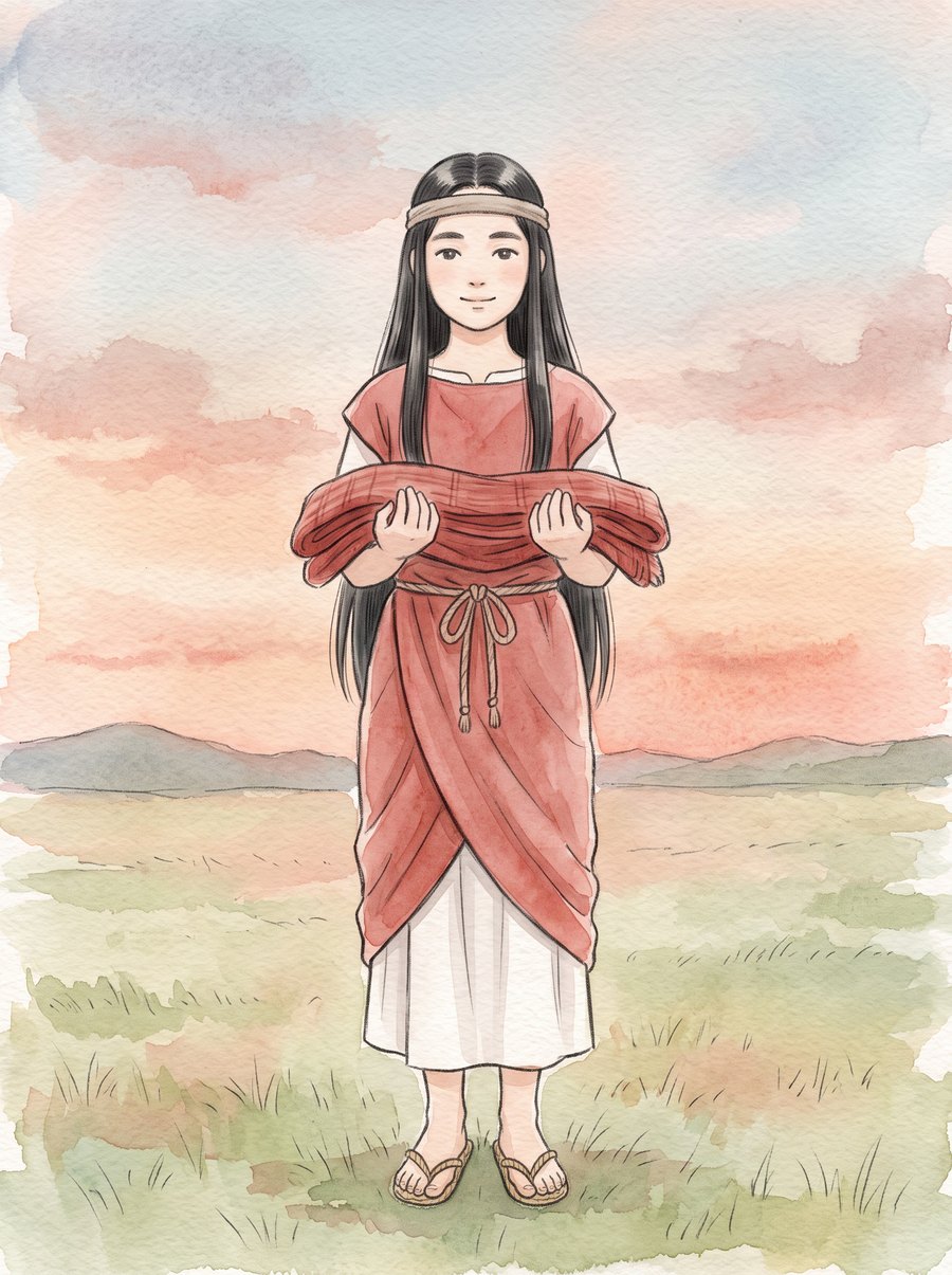 下照姫命のイメージイラスト
