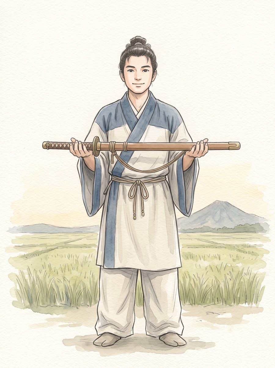 天香山命のイメージイラスト