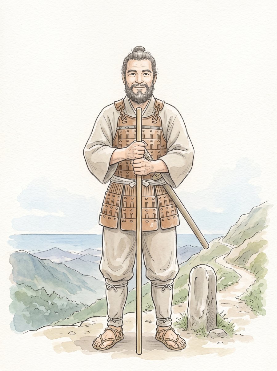 大彦命のイメージイラスト