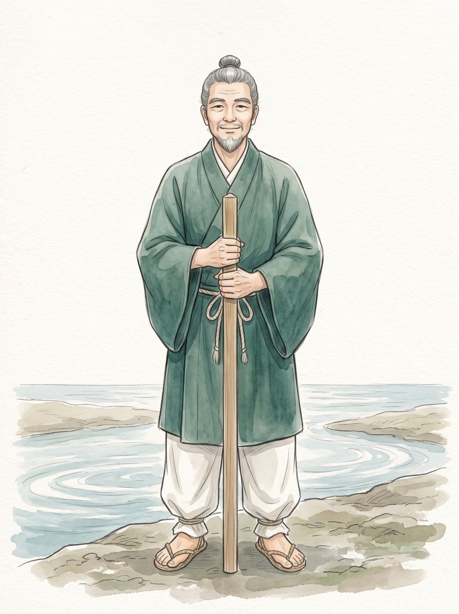 速秋津彦命のイメージイラスト